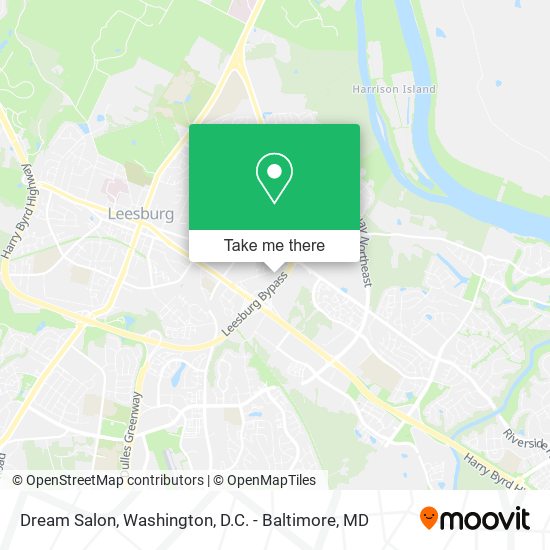 Dream Salon map