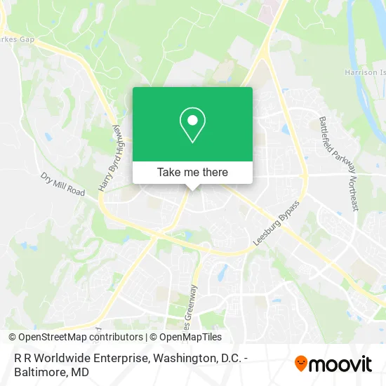 R R Worldwide Enterprise map