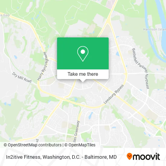 In2itive Fitness map