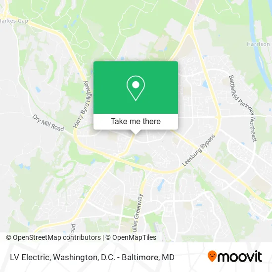 LV Electric map