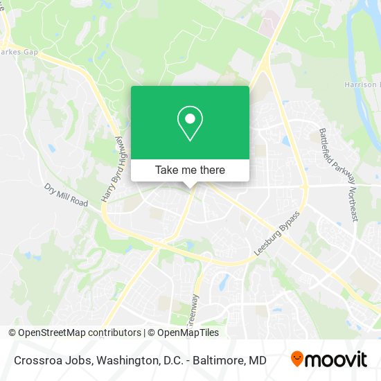 Mapa de Crossroa Jobs