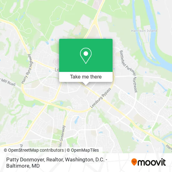 Mapa de Patty Donmoyer, Realtor