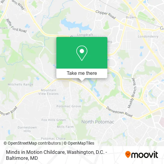 Minds in Motion Childcare map