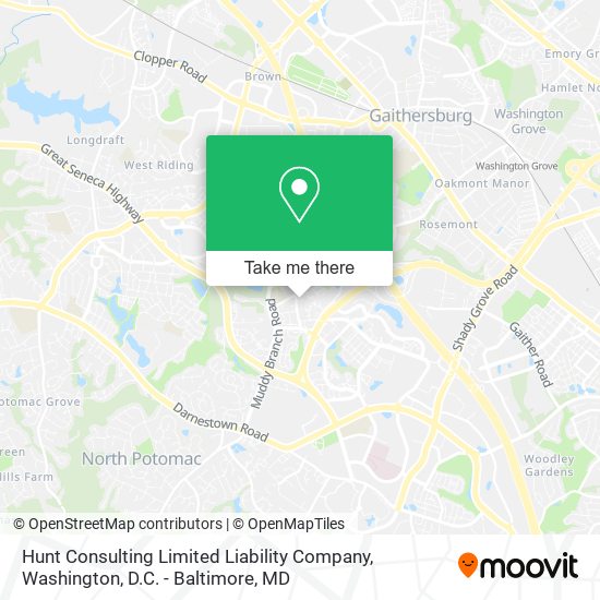 Mapa de Hunt Consulting Limited Liability Company