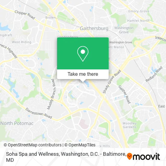 Soha Spa and Wellness map