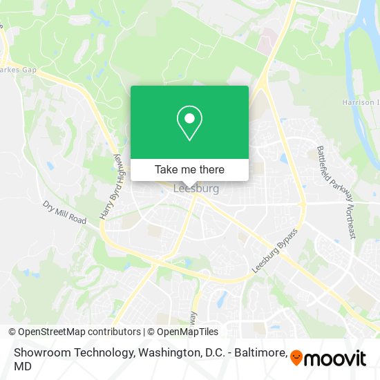 Showroom Technology map