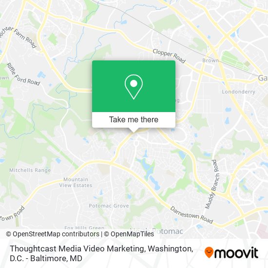 Thoughtcast Media Video Marketing map