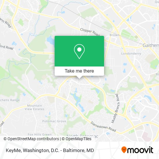 KeyMe map