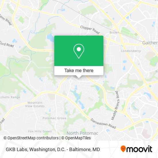 GKB Labs map
