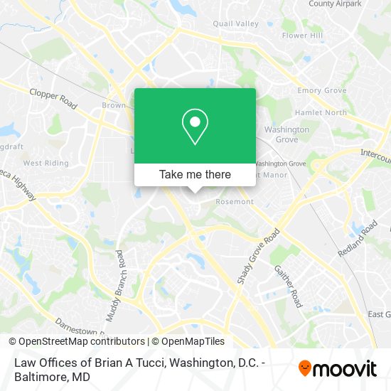 Mapa de Law Offices of Brian A Tucci