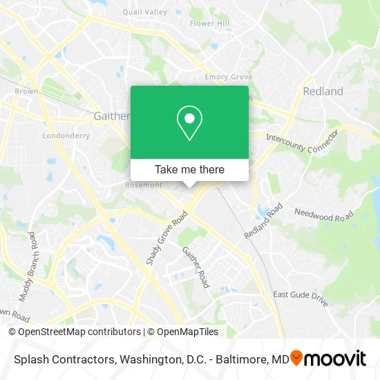 Splash Contractors map