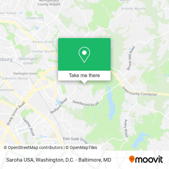 Mapa de Saroha USA