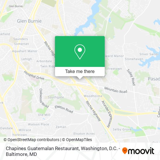 Chapines Guatemalan Restaurant map