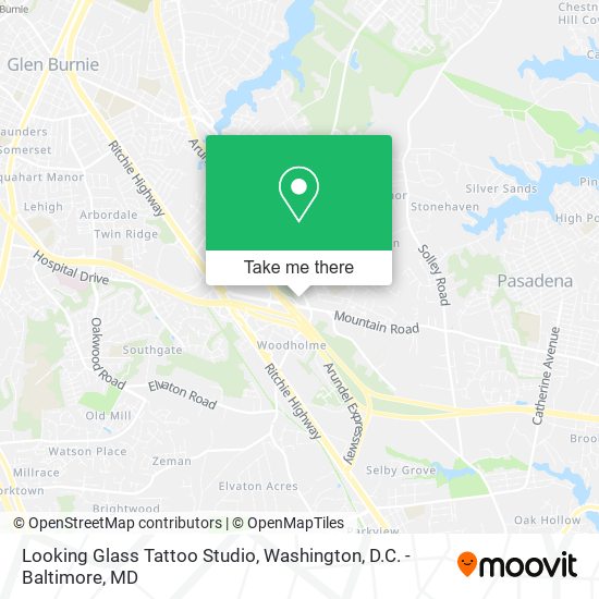 Mapa de Looking Glass Tattoo Studio