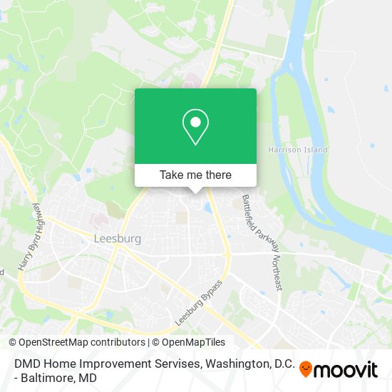 DMD Home Improvement Servises map