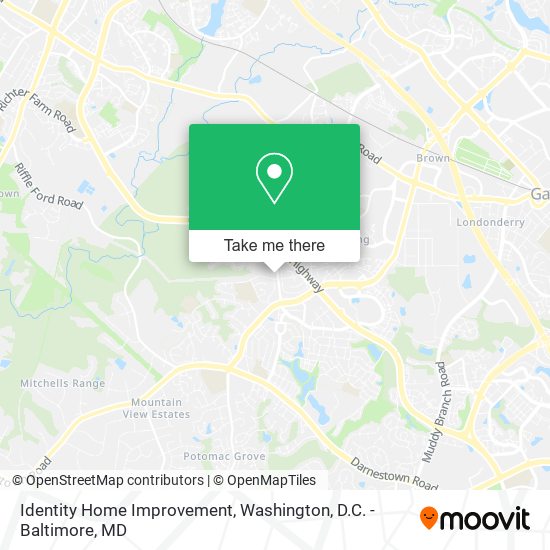 Mapa de Identity Home Improvement
