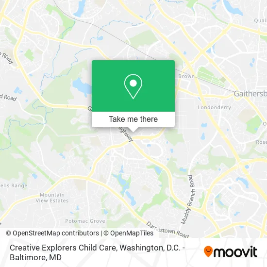 Creative Explorers Child Care map