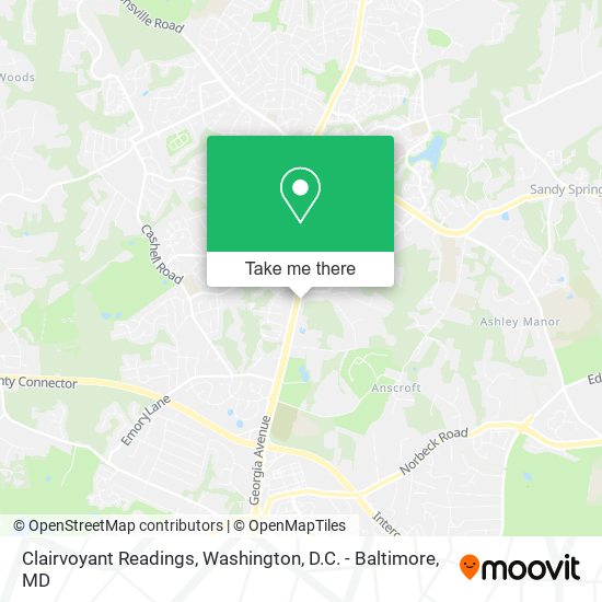 Clairvoyant Readings map