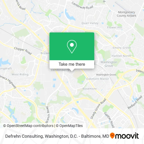 Mapa de Defrehn Consulting
