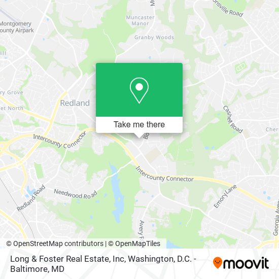 Long & Foster Real Estate, Inc map