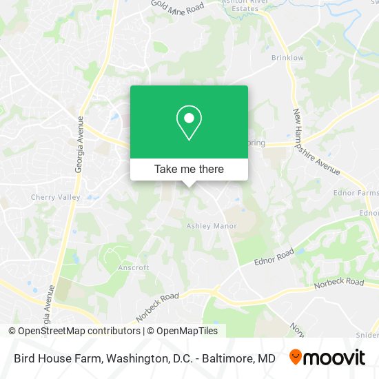 Mapa de Bird House Farm