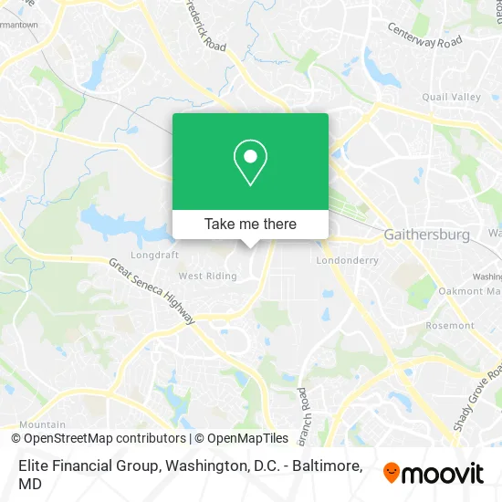 Elite Financial Group map