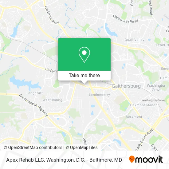 Apex Rehab LLC map