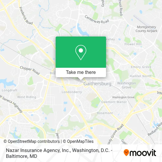 Nazar Insurance Agency, Inc. map