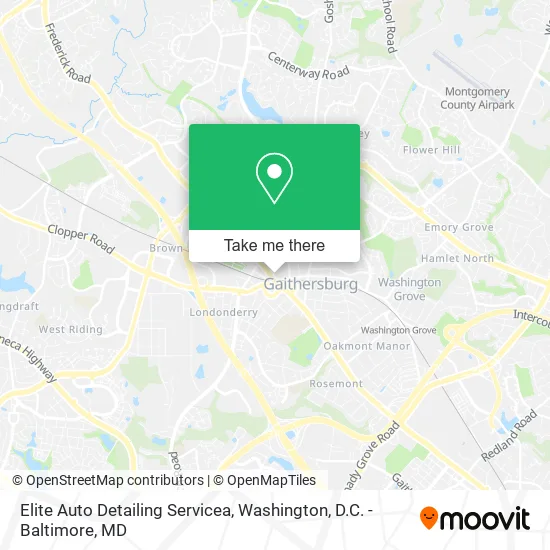 Mapa de Elite Auto Detailing Servicea