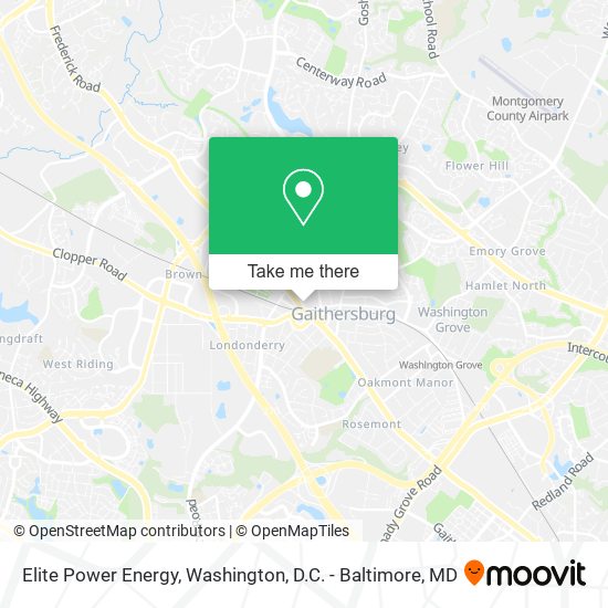 Mapa de Elite Power Energy