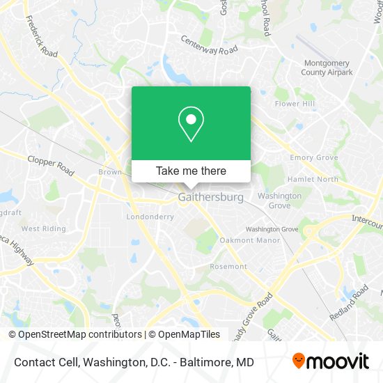 Contact Cell map
