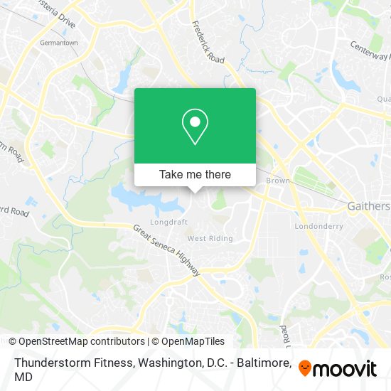 Thunderstorm Fitness map