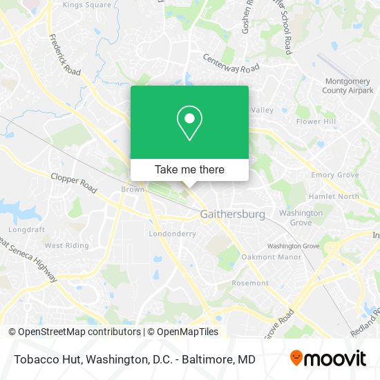 Tobacco Hut map