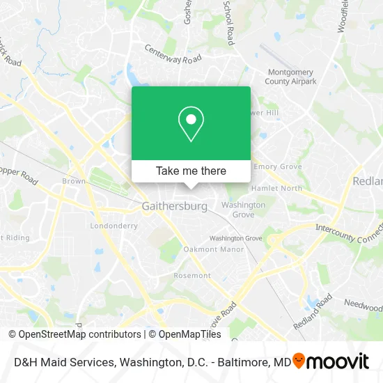 D&H Maid Services map