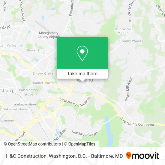 H&C Construction map