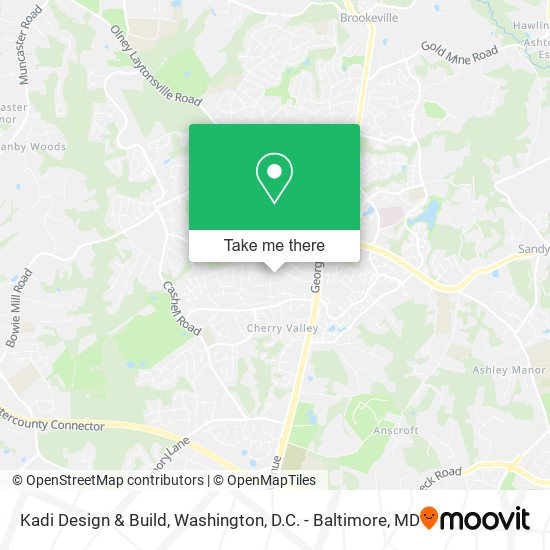 Kadi Design & Build map