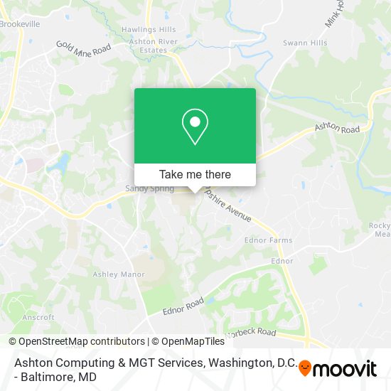 Ashton Computing & MGT Services map