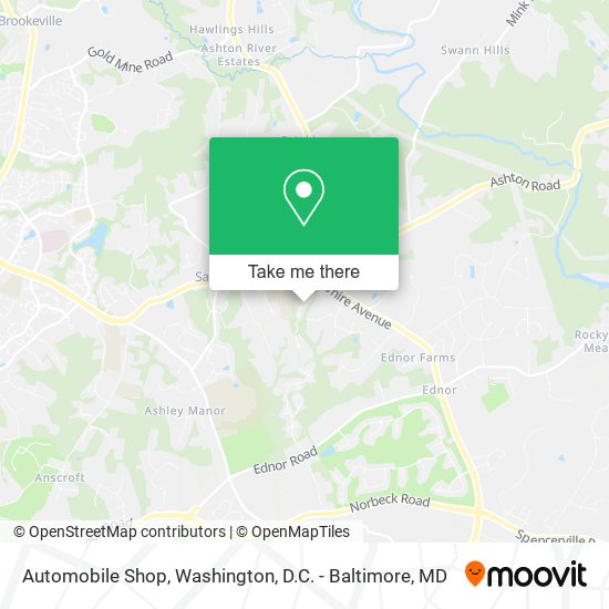 Automobile Shop map