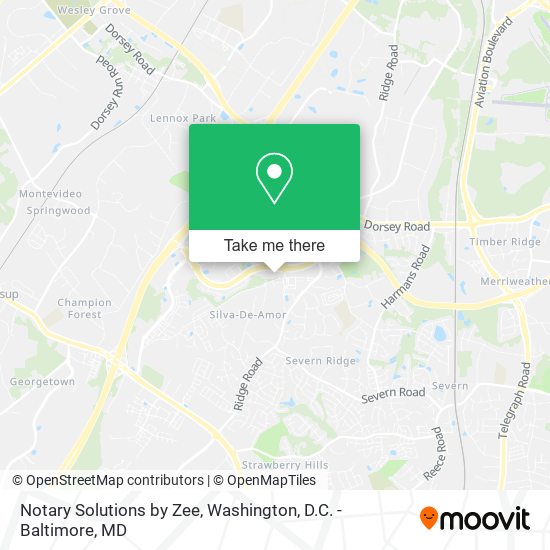 Notary Solutions by Zee map