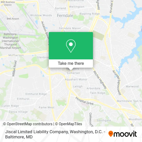 Jiscal Limited Liability Company map