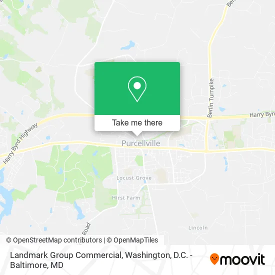 Landmark Group Commercial map