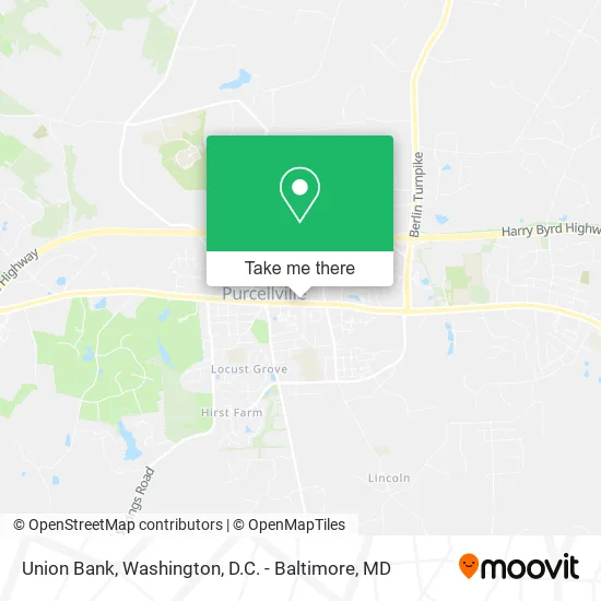 Union Bank map