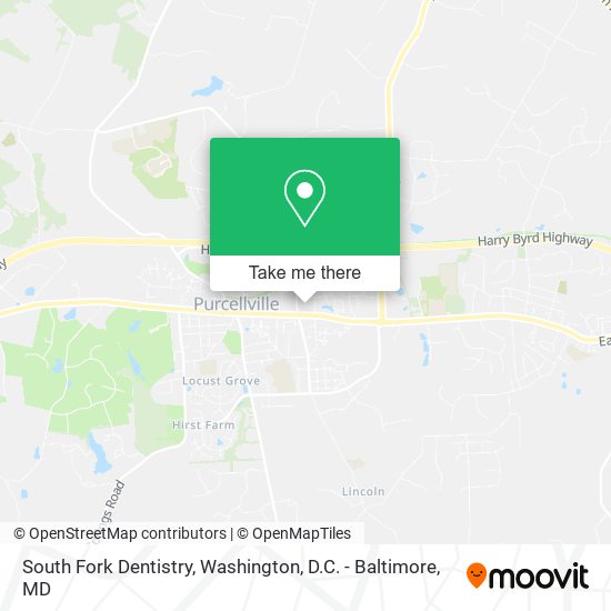 South Fork Dentistry map