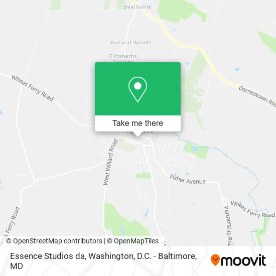 Mapa de Essence Studios da