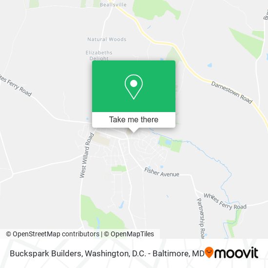 Buckspark Builders map
