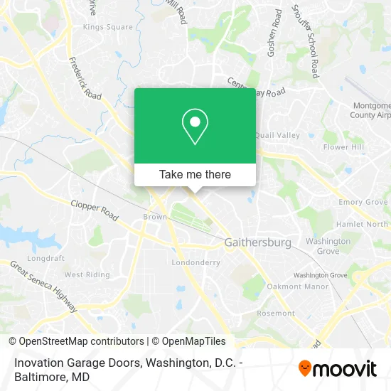 Inovation Garage Doors map