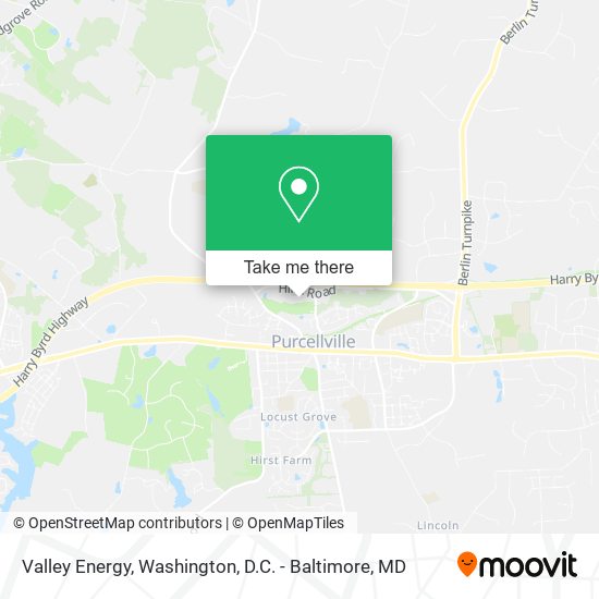 Valley Energy map