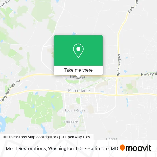 Merit Restorations map