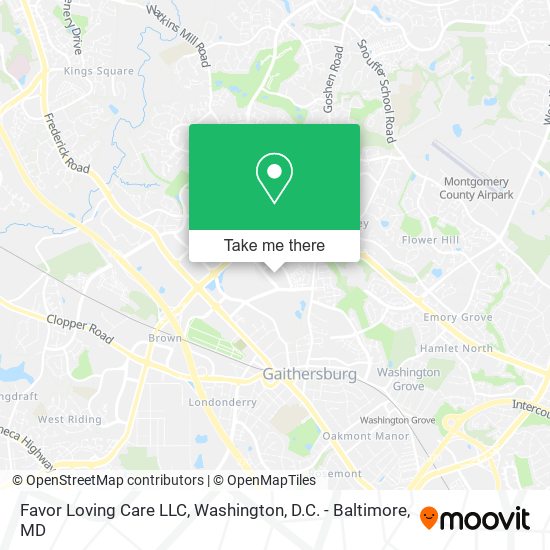 Favor Loving Care LLC map