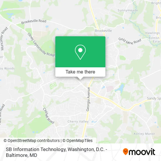 Mapa de SB Information Technology